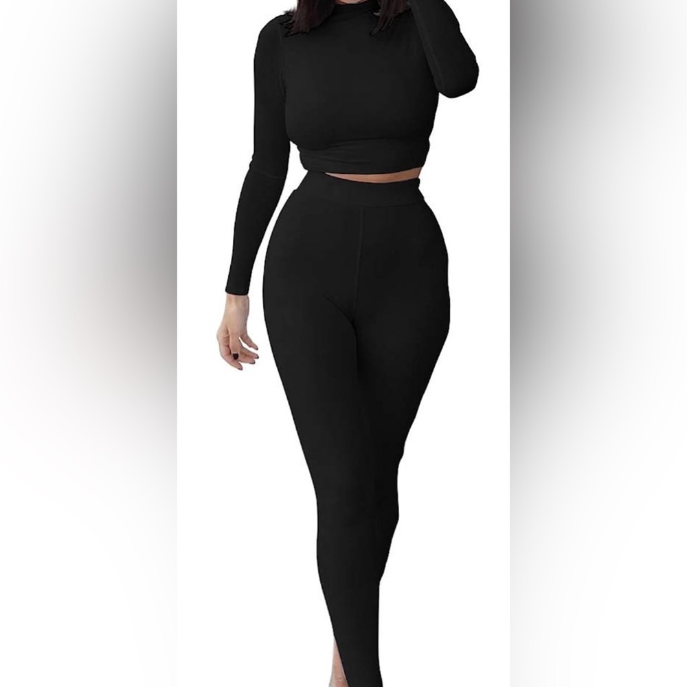 Legging & Crop Top Set